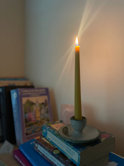 10-Inch Pure Beeswax Dinner Candles